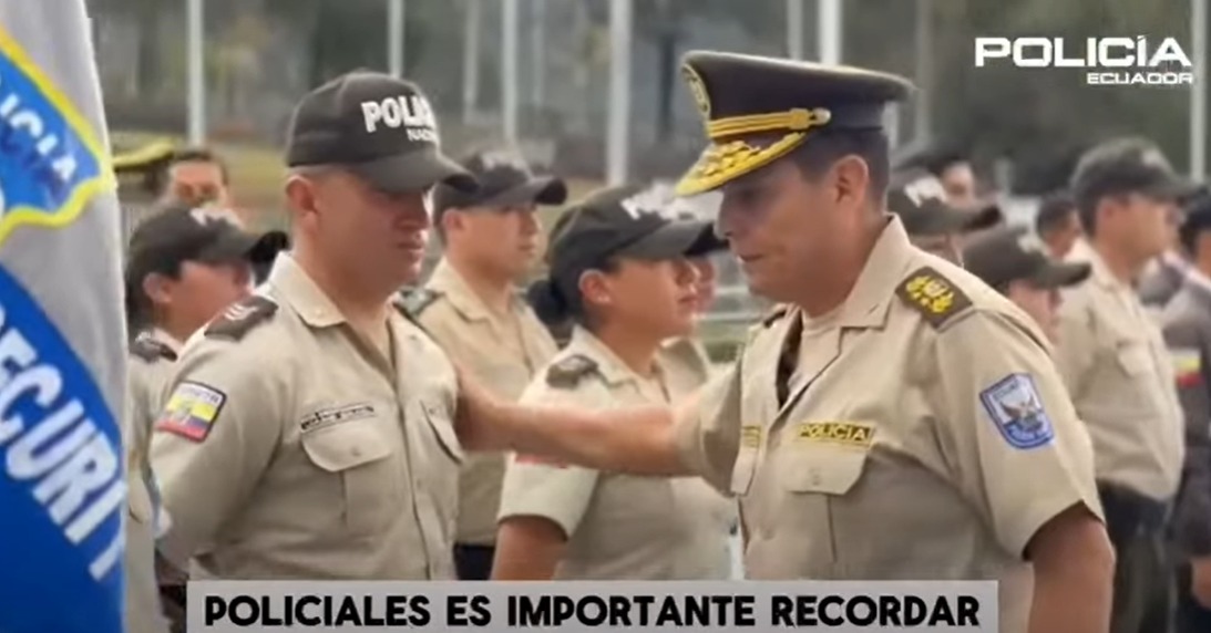 Policía Nacional del Ecuador respeta los DD.HH.