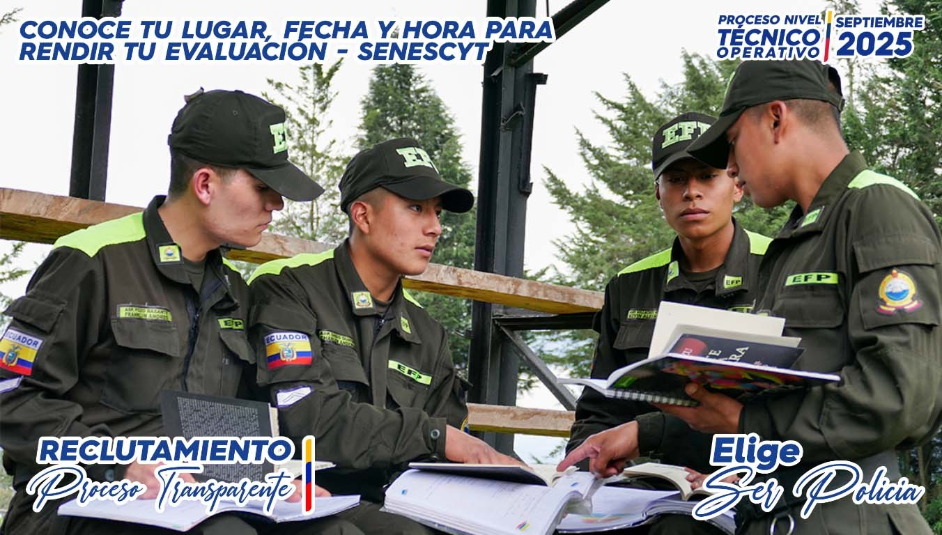 Proceso Nivel Técnico Operativo: conoce tu Lugar, fecha y hora para rendir tu evaluación del Senescyt