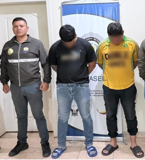 Dos aprehendidos por presuntos delitos de usura y extorsión en Ibarra
