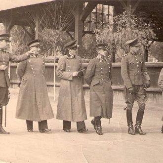 Servidores Policiales en el año 1898