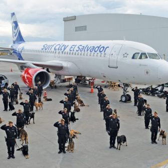 Jefatura Operativa de Policía Canina Aeropuerto Internacional Mariscal Sucre